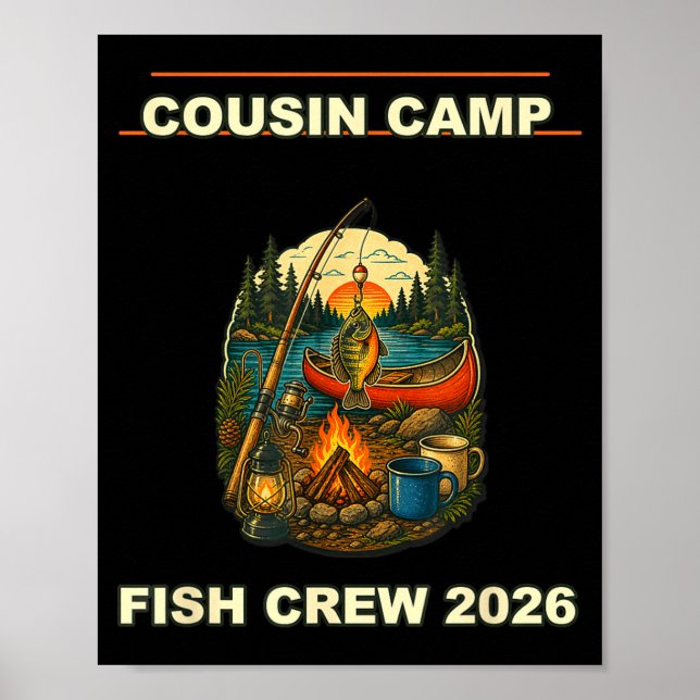 Cousin camp fish crew 2026  poster (Front)