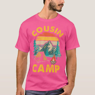 Cousin Camp Friends Summer Family Camping Vacation T-Shirt