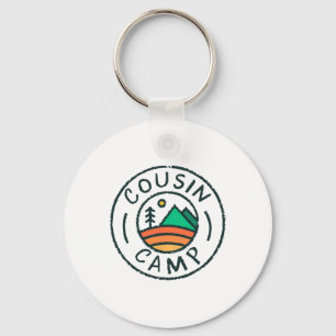 Cousin Camp Friends Summer Travel Family Vacation Key Ring