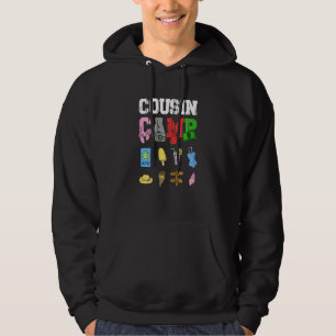 Cousin Camp Pack For Family Camping Vacation Hoodie