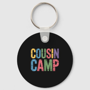 Cousin Camp Pajamas Kids Girls Toddler Matching Key Ring