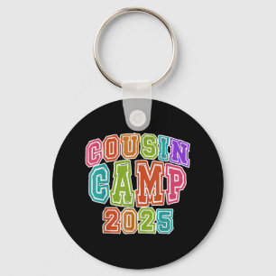 Cousin Camping Crew 2025 Spring Break Summer Trip Key Ring