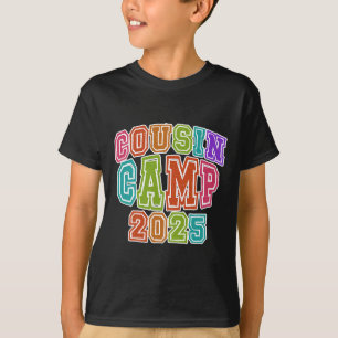 Cousin Camping Crew 2025 Spring Break Summer Trip T-Shirt
