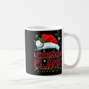 Cousin Claus Christmas Lights Pajama Family Group  Coffee Mug