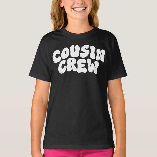 Cousin Cousins T Shirt Cute Kids Cousin Crew (Front)