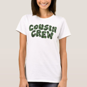 Cousin Cousins T Shirt Cute Kids Retro Cousin Crew