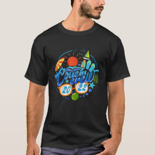 Cousin Crew 2022 Summer Family Vacation Beach Boys T-Shirt