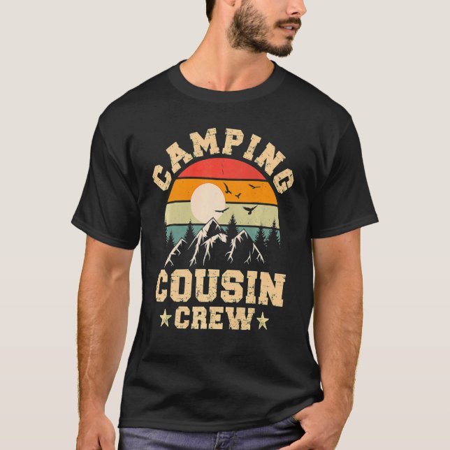 Cousin Crew 2022  Summer Vacation Camping Crew Cam T-Shirt (Front)