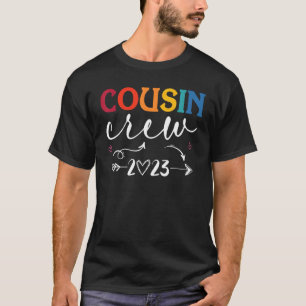 Cousin Crew 2023 Family Vacation Weekend  Road Tri T-Shirt