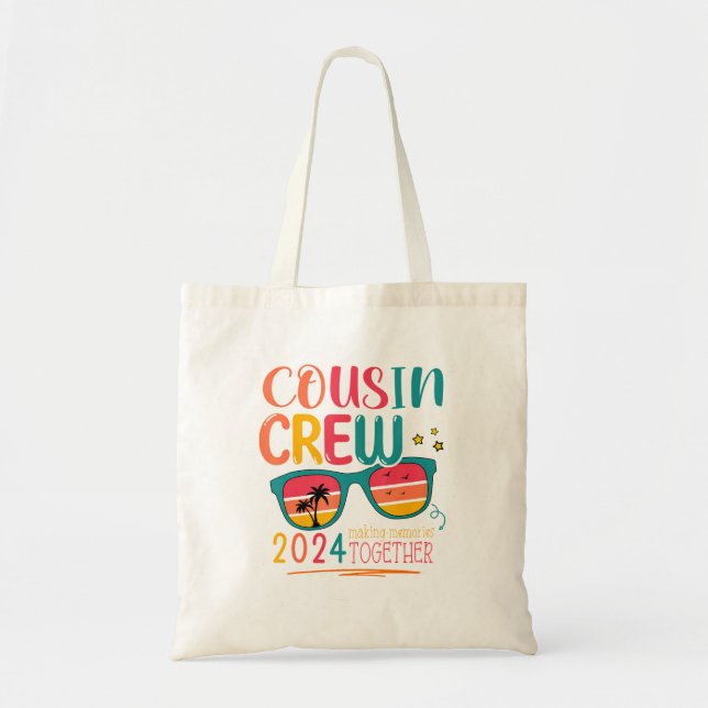 Cousin Crew 2024 Family Reunion Making Memories Ma Tote Bag (Front)