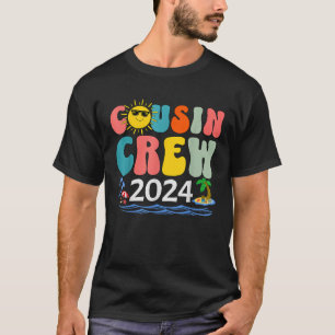 Cousin crew 2024 Summer Vacation Beach Family Matc T-Shirt