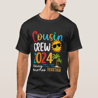 Cousin crew 2024 Summer Vacation Beach Family Trip T-Shirt