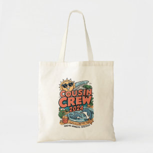 Cousin crew 2024 Summer Vacation Beach Family Trip Tote Bag