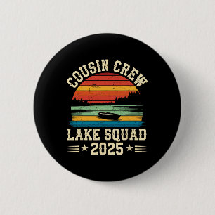 Cousin Crew 2025 Cousin Crew Lake Squad 6 Cm Round Badge
