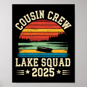Cousin Crew 2025 Cousin Crew Lake Squad Poster