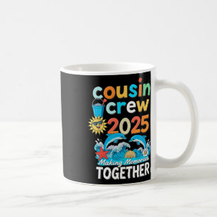Cousin Crew 2025 Family Trips Matching Summer Vaca Coffee Mug