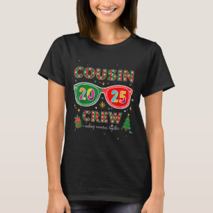 Cousin Crew 2025 Funny Christmas Matching Family P T-Shirt