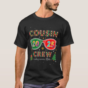 Cousin Crew 2025 Funny Christmas Matching Family P T-Shirt