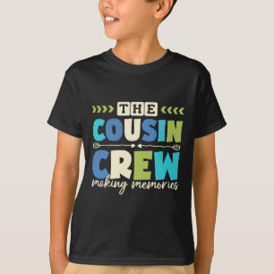 Cousin Crew 2025 Making Memories Family Vacation C T-Shirt