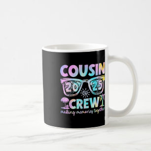 Cousin Crew 2025 Summer Vacation Beach Family Trip Coffee Mug