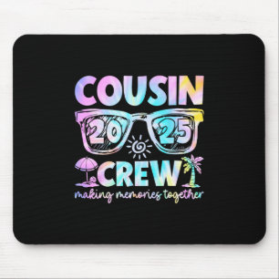 Cousin Crew 2025 Summer Vacation Beach Family Trip Mouse Mat