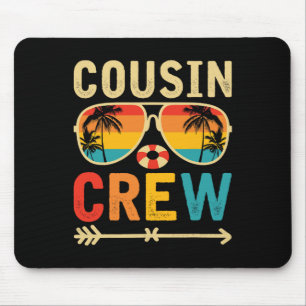 Cousin Crew 2025 Summer Vacation Beach Family Trip Mouse Mat