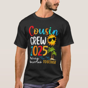 Cousin crew 2025 Summer Vacation Beach Family Trip T-Shirt