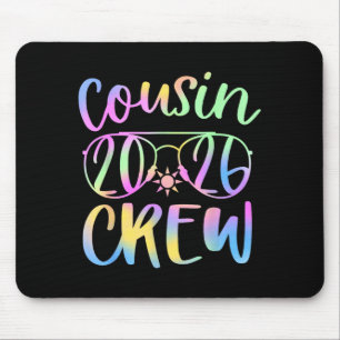 Cousin crew 2026 summer vacation beach family boy mouse mat