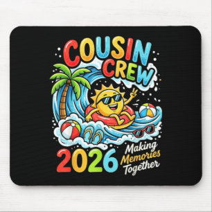 Cousin Crew 2026 Vacation Summer Memories Matching Mouse Mat