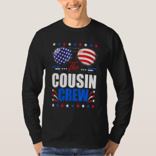 Cousin Crew 4th Of July Patriotic American Family T-Shirt