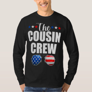 Cousin Crew 4th Of July Patriotic American Family T-Shirt