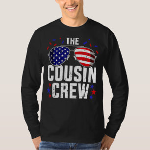 Cousin Crew 4th Of July Patriotic American Family T-Shirt