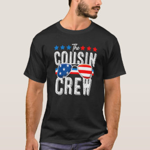 Cousin Crew 4th Of July Patriotic American Family T-Shirt