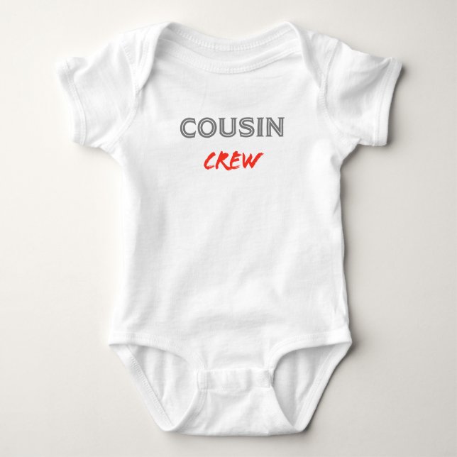 Cousin Crew Baby Bodysuit (Front)