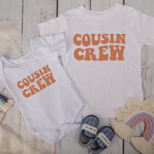 Cousin Crew Brown Matching Family Baby T-Shirt
