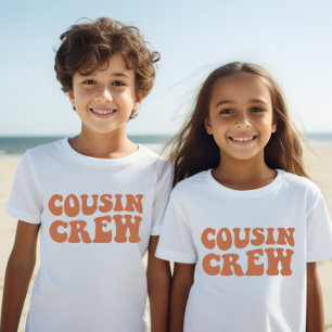 Cousin Crew Brown Matching Family Kids Unisex T-Shirt