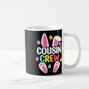 Cousin Crew Bunny Family Matching Easter Boys Girl Coffee Mug
