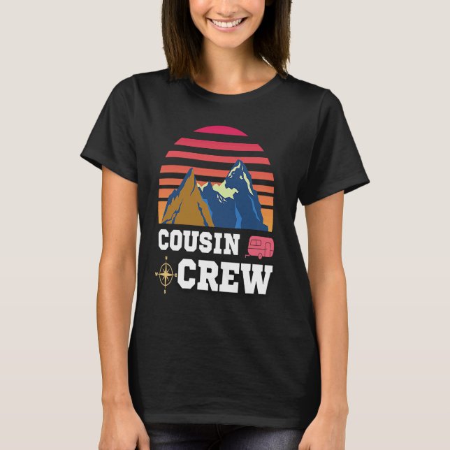 Cousin Crew Camping Adventure T-Shirt (Front)