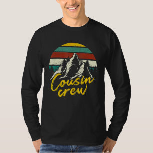 Cousin Crew Camping Outdoor Sunset Summer Camp 1 T-Shirt
