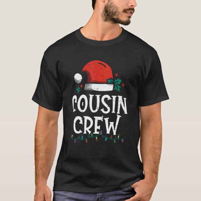 Cousin Crew Christmas 2021 Family Matching Pyjamas T-Shirt (Front)