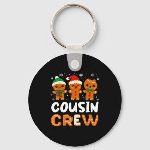 Cousin Crew Christmas 2025 Cookie Kids Boy Girl Fa Key Ring