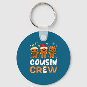 Cousin Crew Christmas 2025 Cookie Kids Boy Girl Fa Key Ring