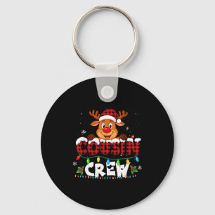 Cousin Crew Christmas 2025 Family Matching Santa E Key Ring