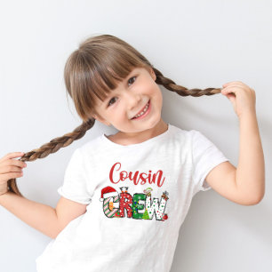 Cousin Crew Christmas family pajama cousins T-Shirt