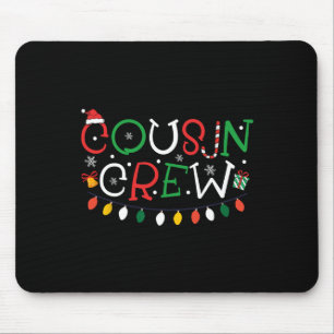 Cousin Crew Christmas In July Squad Family Matchin Mouse Mat