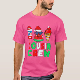 Cousin Crew Christmas In July Squad Pyjamas Matchi T-Shirt