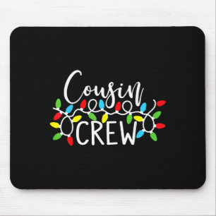 Cousin Crew Christmas Kids Cousins Christmas Crew Mouse Mat