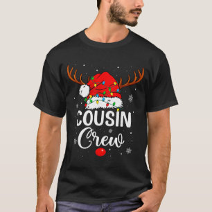 Cousin Crew Christmas Pajamas For Men Kids Women G T-Shirt