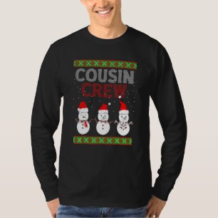Cousin Crew Christmas Pyjamas Gnome Tree Merry Xma T-Shirt