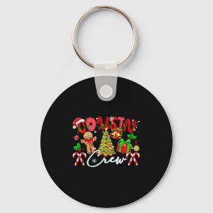 Cousin Crew Christmas Tree Gingerbreads Matching K Key Ring